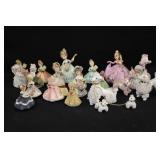 Collectible Ceramic Doll Figurines