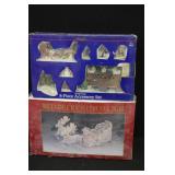 Reindeer Sleigh & Village Accessories