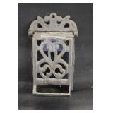 Cast Iron Match Safe