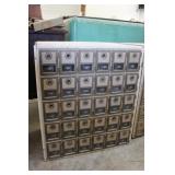 Post Office Box Doors Cabinet