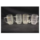 Embossed Dad's Barrel Root Beer Mugs