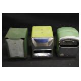 Vintage Metal Dinner Napkin Holders
