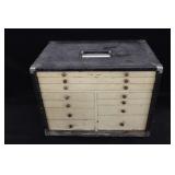 Vintage Dental Cabinet W/ Tools & Accessories