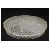 16' Frosted Glass Ceiling Light Fixture