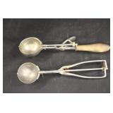 Vintage Gilchrist Ice Cream Scoops