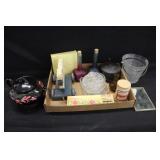 Glassware, Dominos, & Advertising Items