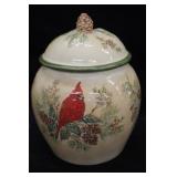 Ceramic Cardinal Cookie Jar