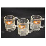 4.25' A&W Root Beer Mugs