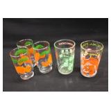 Cartoon Juice Glasses
