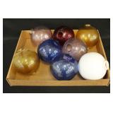 Assorted Vintage Glass Lightning Rod Balls