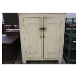 Painted Primitive Cabinet