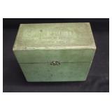 John Hunter Dove-Tail Wood Cigar Box