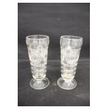 1930s Mondae Siren Soda Fountain/Ice Cream Glasses