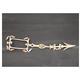 Vintage Cast Iron Weathervane Arrow