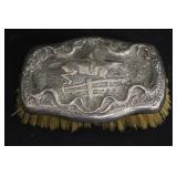 Sterling Silver Saddle Brush