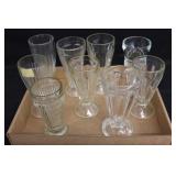 Vintage Parfait & Soda Fountain Glasses