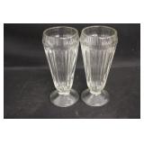 Vintage Milk Shake Glasses