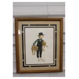 Signed & Framed P. Buckley Moss Print