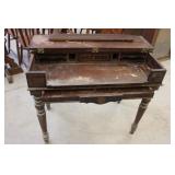 Antique Walnut  Spinet Desk