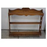 Wooden Doll Shelf