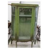 Painted Curio Cabinet