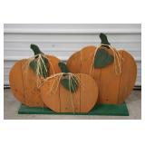 Wooden Pumpkin Decoration