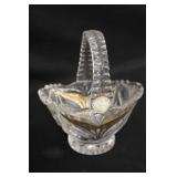 Leaded Crystal 6.5' Glass Basket