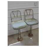 Vintage 24' Swivel Cafï¿½-Bar Stools