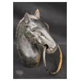 Cast Iron Horse Head Hitching Post