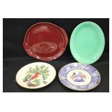 Ballerina & Fiesta Platters & Collector Plates