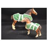 Vintage Breyer Clydesdale Mare & Fole