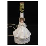 11' Porcelain Figural Lamp