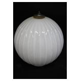 Vintage 10' Ribbed Light Fixture