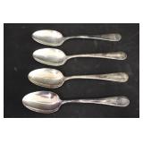 Thompson's Ice Cream Silver Plate Spoons
