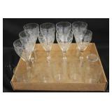Princess House Etched Glassware