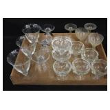 Ice Cream Sundae Dishes & Stemmed Glasses