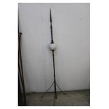 Lightning Rod W/ Glass Ball