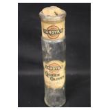 Van Dyk's Queen Olives Advertising Jar