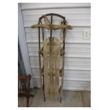 Vintage Metal Runner Sled