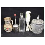 Food Chopper, Cookie Jar & Apothecary Bottle