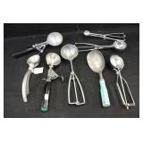 Assorted Vintage Ice Cream Scoops