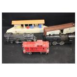 Vintage Train Cars & Locomotives