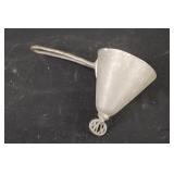 Vintage Turn Key KW Cone Shaped Ice Cream Dipper