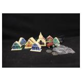 Vintage Village Christmas Tree Bulbs
