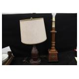 Wood Table Lamps