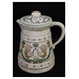 Large Ceramic Water Pitcher Cookie Jar