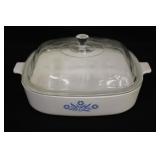 CorningWare Blue Cornflower Covered Casserole