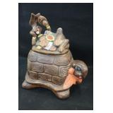 MCM Tortoise & Hare Cookie Jar