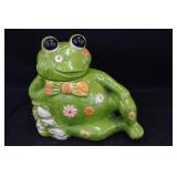 MCM Flower Power Frog Cookie Jar