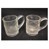 4.5' Embossed A&W Root Beer Mugs